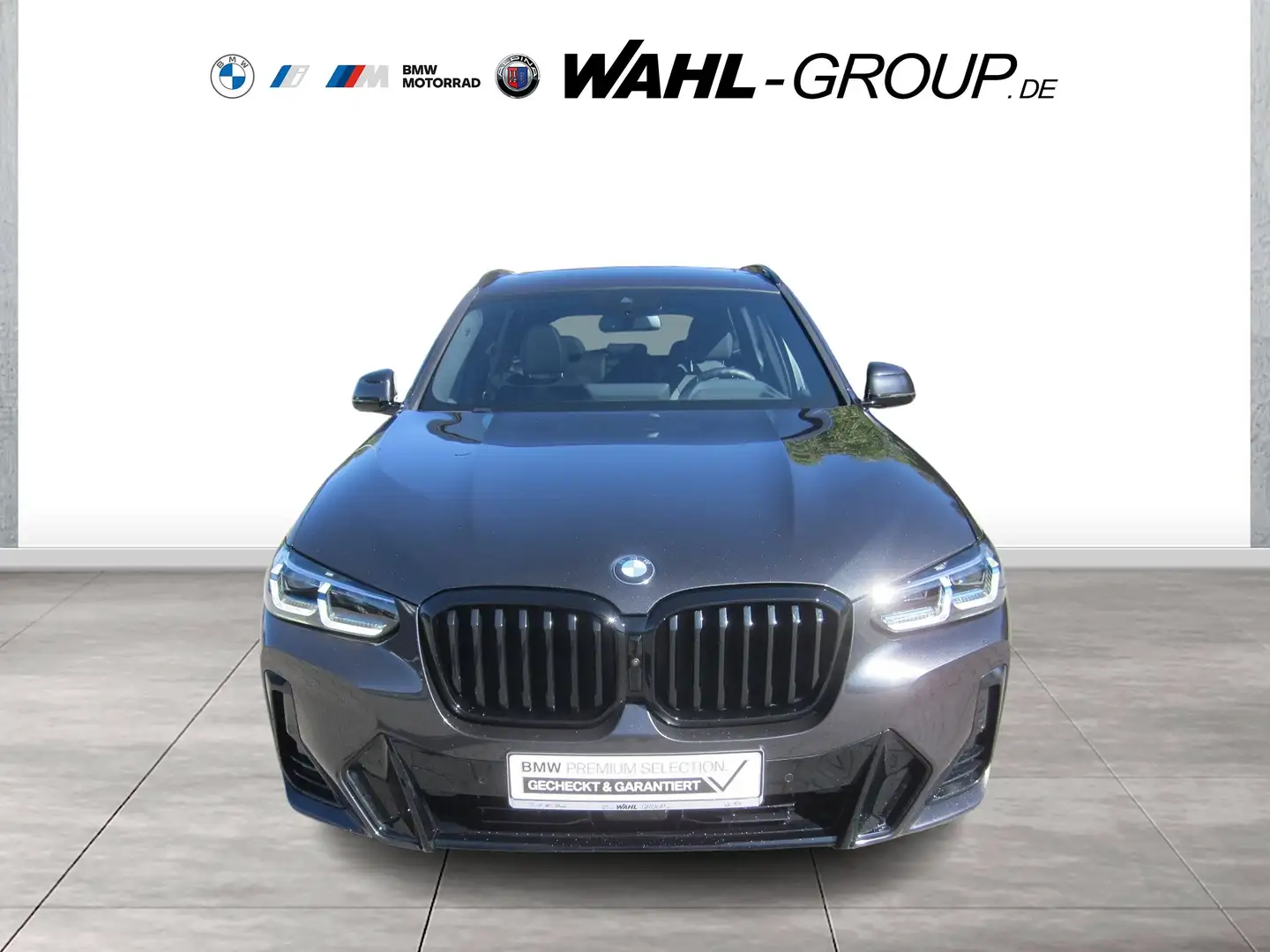 BMW X3 xDrive30d M SPORT AHK PANO LASER HUD LEDER   ACC A Gris - 2