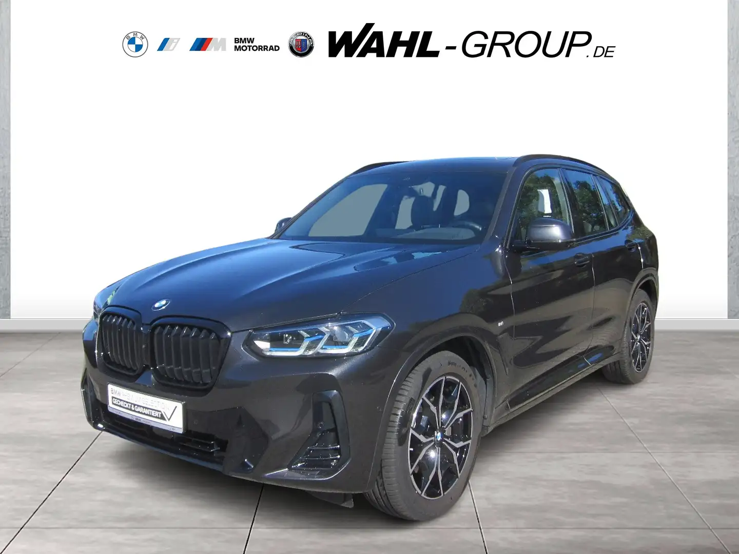 BMW X3 xDrive30d M SPORT AHK PANO LASER HUD LEDER   ACC A Gris - 1