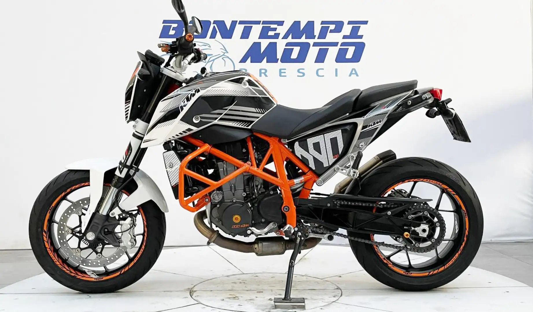 KTM 390 Duke 2014 Bianco - 2