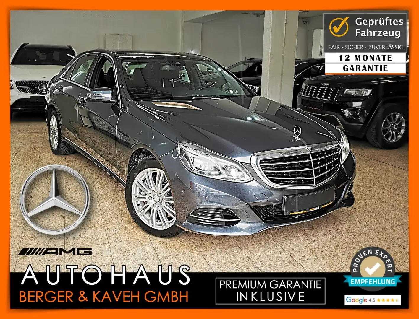 Mercedes-Benz E 400 E400 FACELIFT | ACC | STANDH + [12 M. GARANTIE] siva - 1