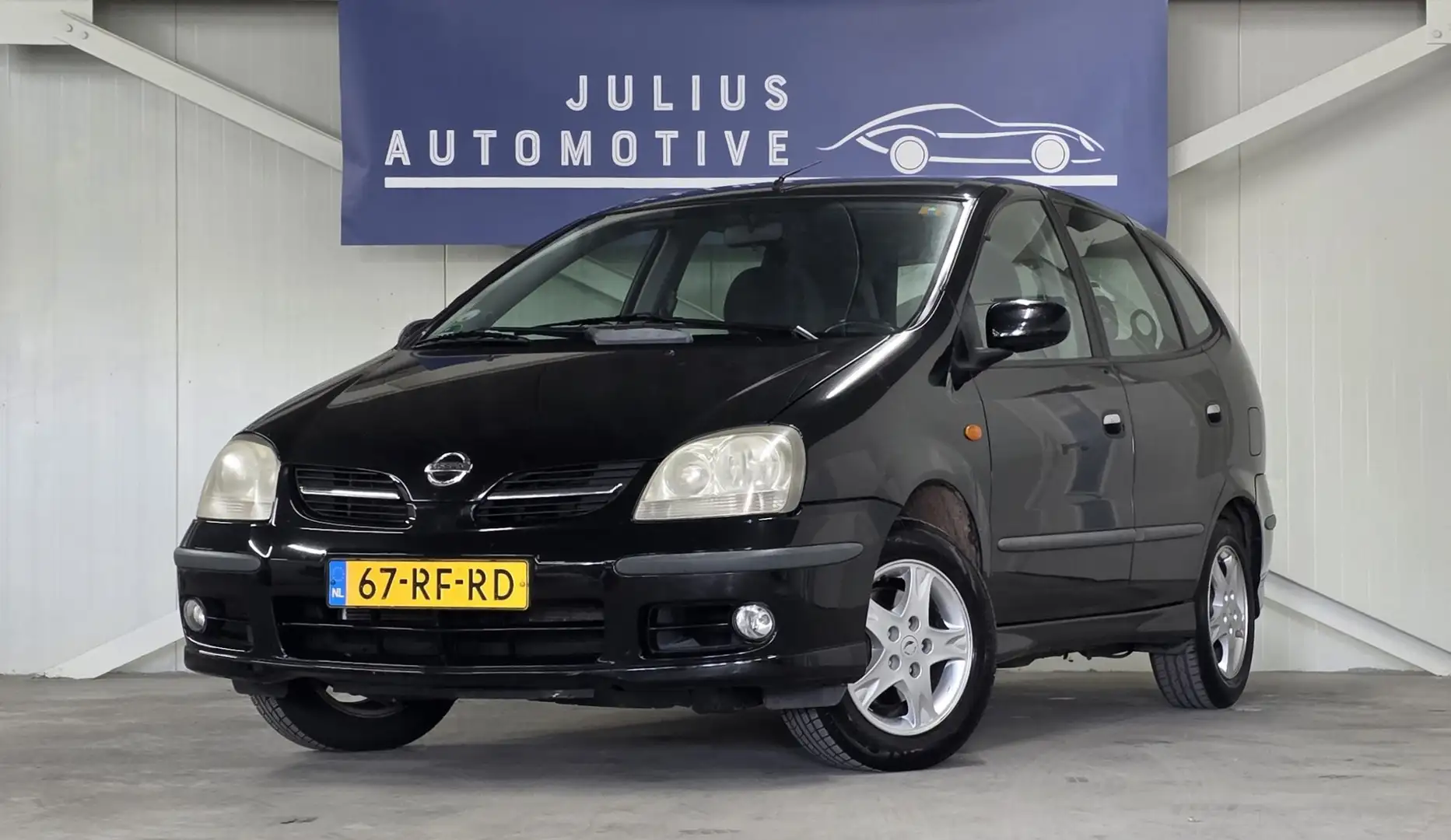 Nissan Almera Tino 1.8 Acenta Navi Camera Trekhaak Airco Garantie! Schwarz - 1