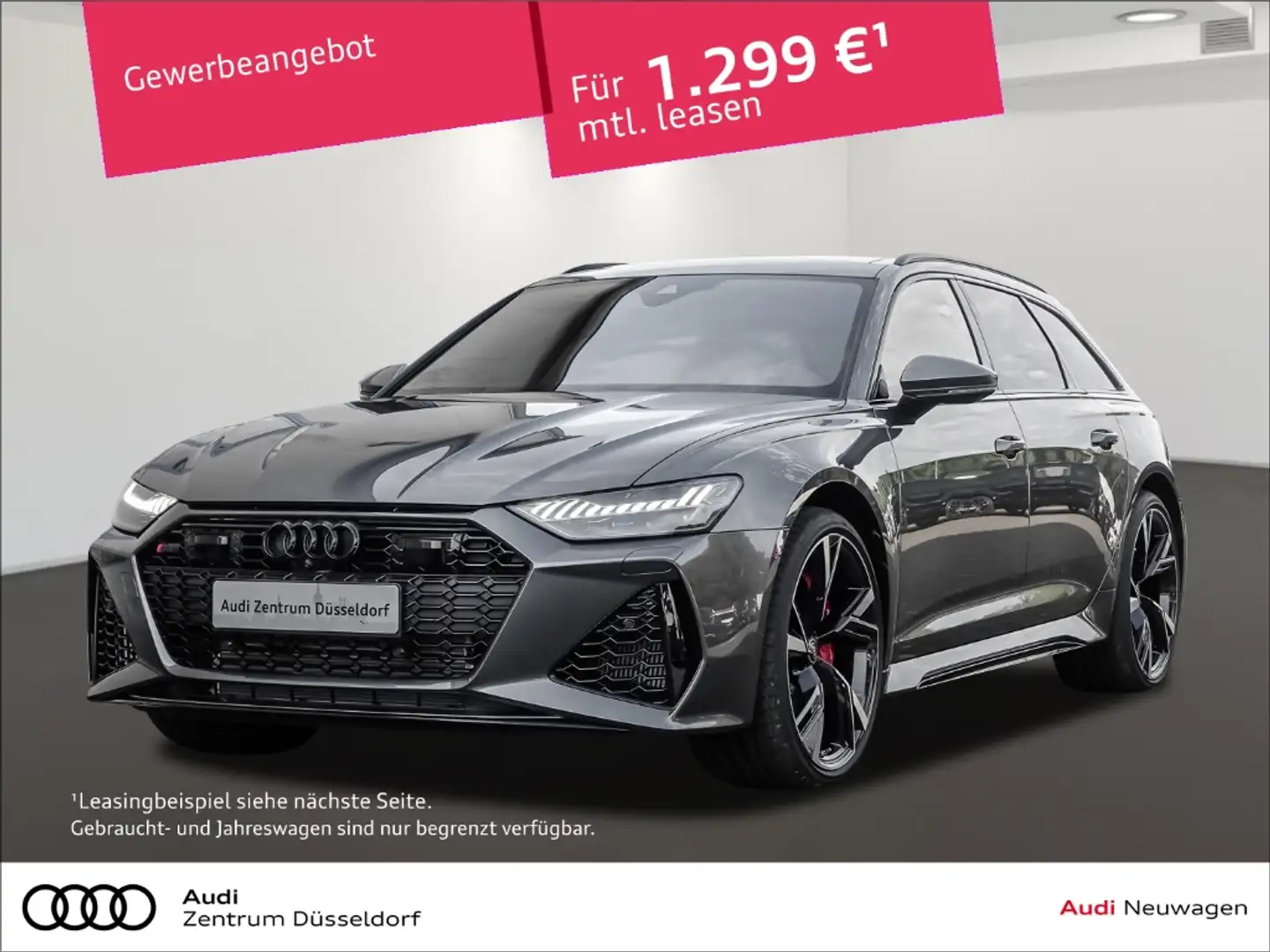 Audi RS6 AVANT RS DYNAMIKPAKET 4.0 V8 Biturbo Grau - 1