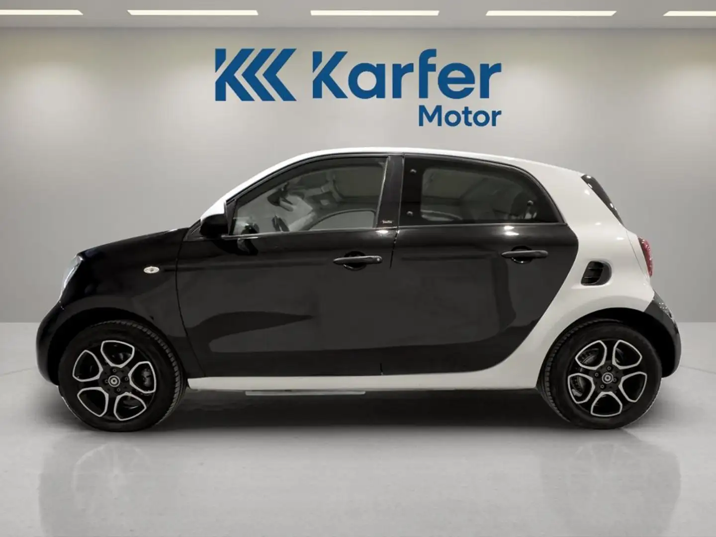 smart forFour 60kW(81CV) electric drive Zwart - 2