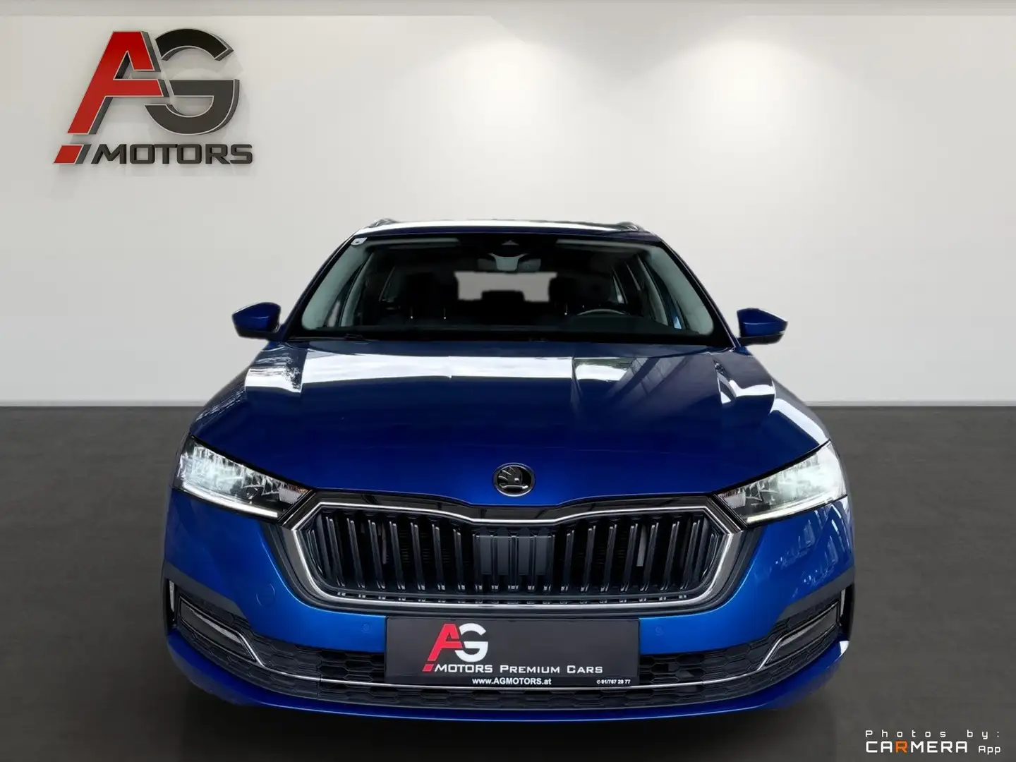 Skoda Octavia Combi 2,0 TDI Premium DSG/Virtual Cockpit/LED/Nav Blau - 2