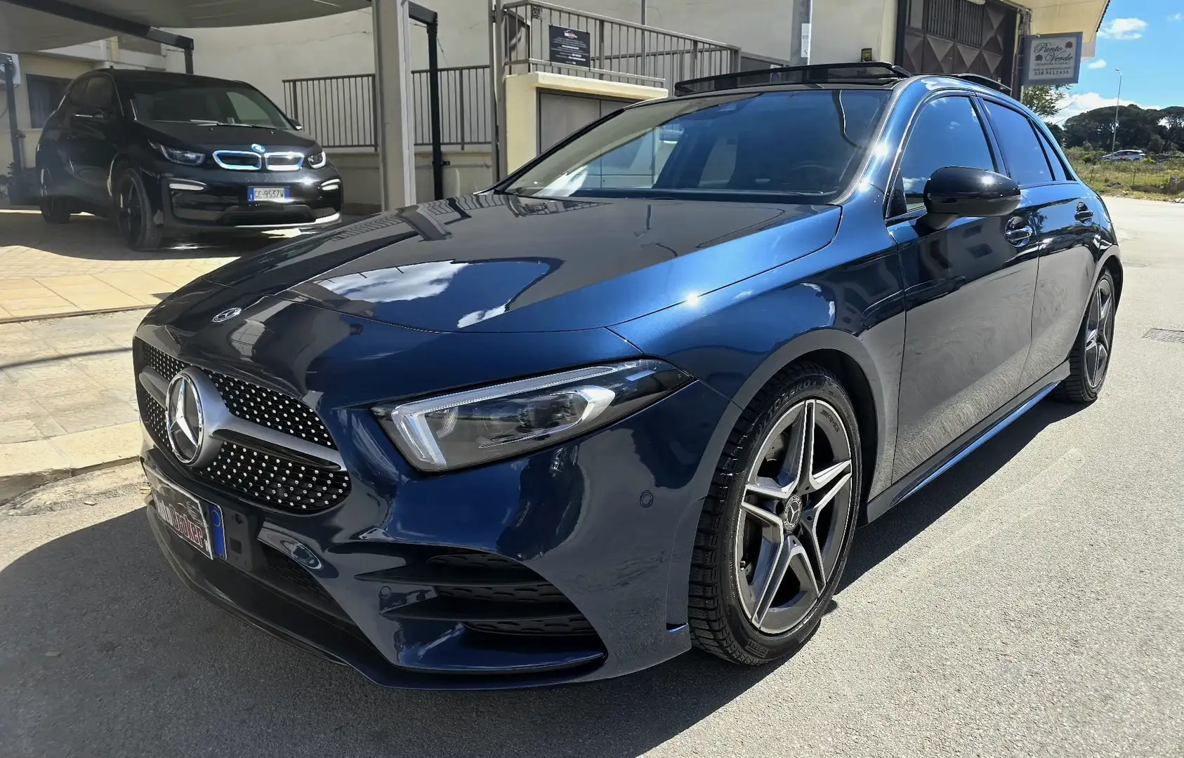 Mercedes-Benz A 220 d Premium AMG Night edition-Ufficiale-IVA ESPOSTA Bleu - 1