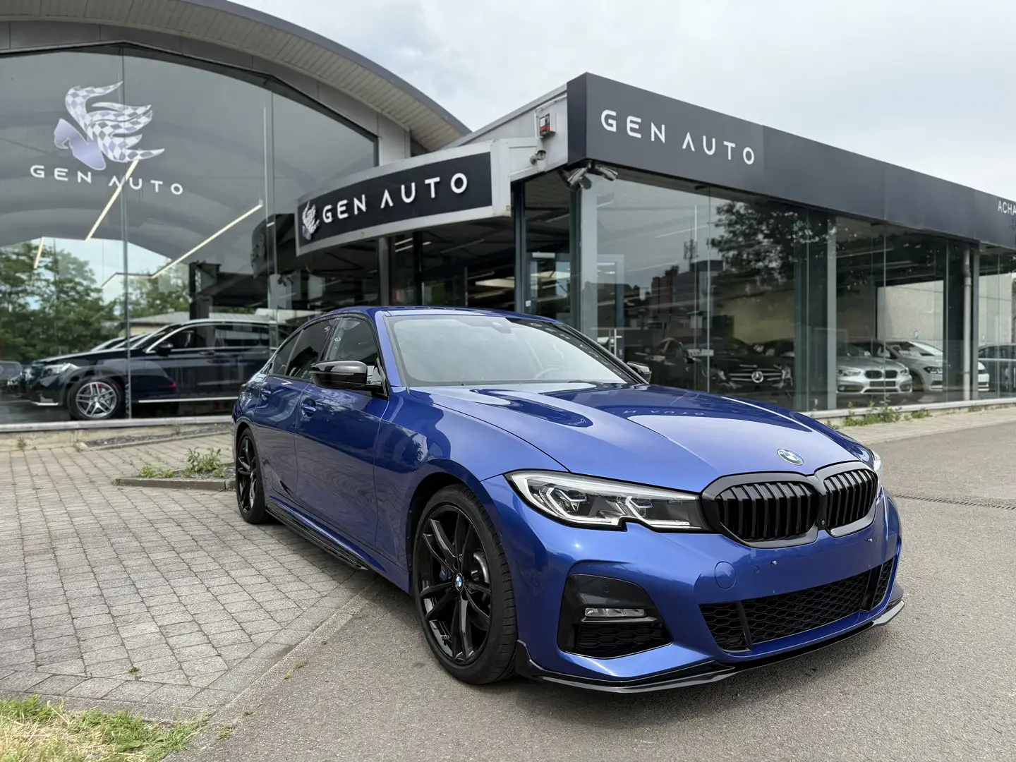 BMW 330 330iAS Pack M Performance Lazer Cam.360 KeyLess Azul - 1