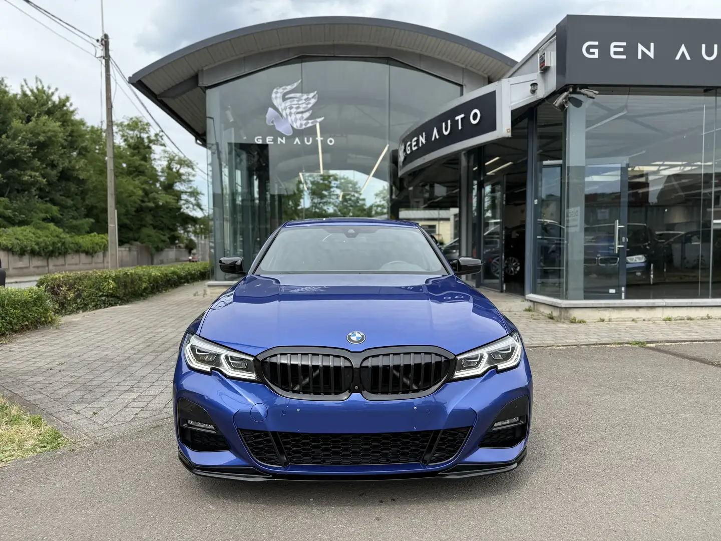BMW 330 330iAS Pack M Performance Lazer Cam.360 KeyLess Azul - 2