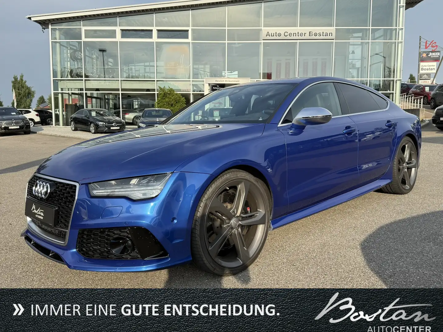 Audi RS7 DYNAMIK-PAKET/MATRIX/NACHTSICHT/SOFT/HEAD UP Blau - 1