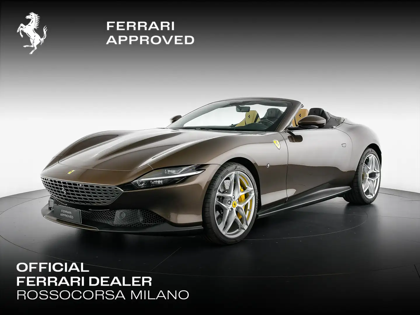 Ferrari Roma Spider Brun - 1