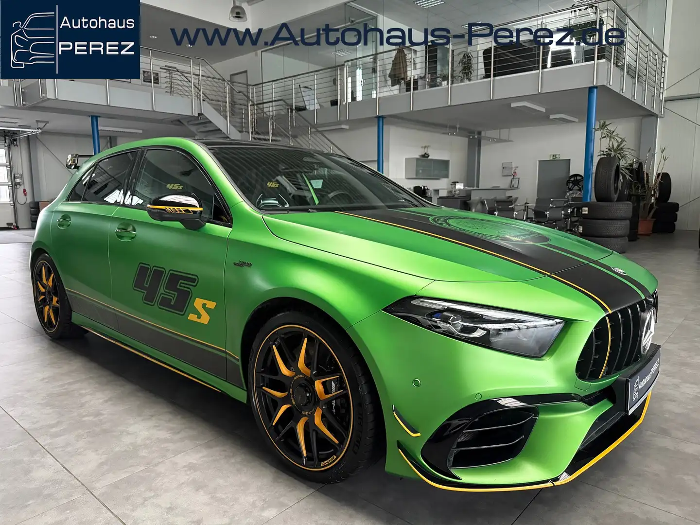 Mercedes-Benz A 45 AMG S 4M+ LIMITED EDITION NP:96.580 PREMIUM Grün - 1