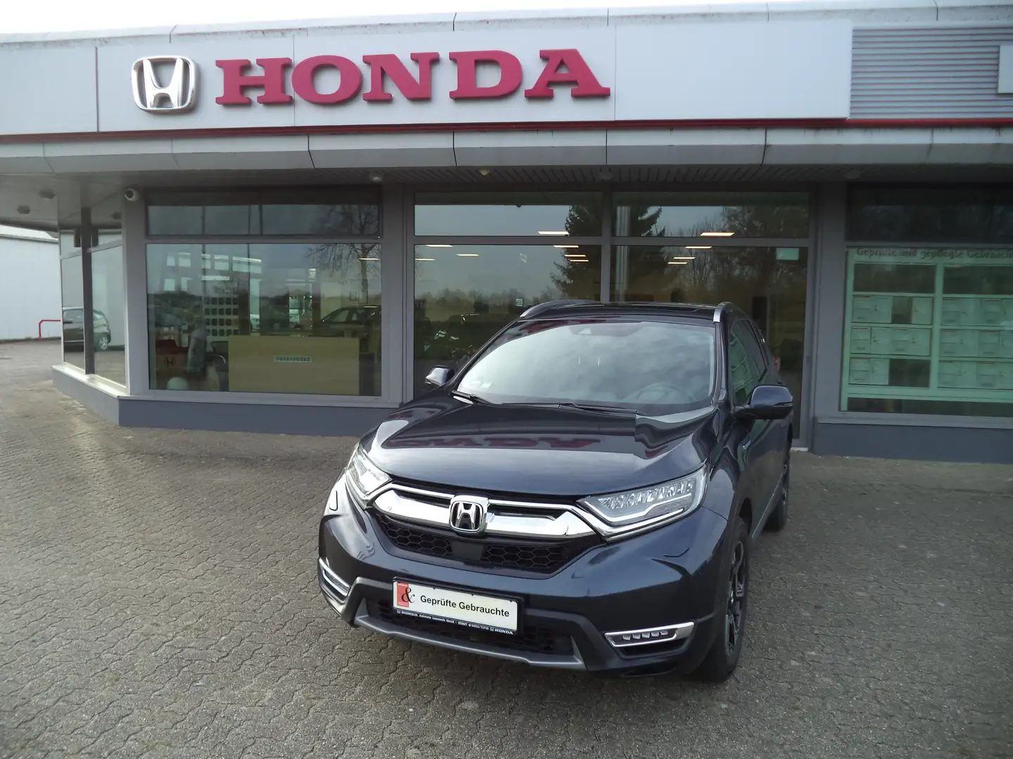 Honda CR-V 2.0 i-MMD HYBRID 4WD Executive Blau - 1