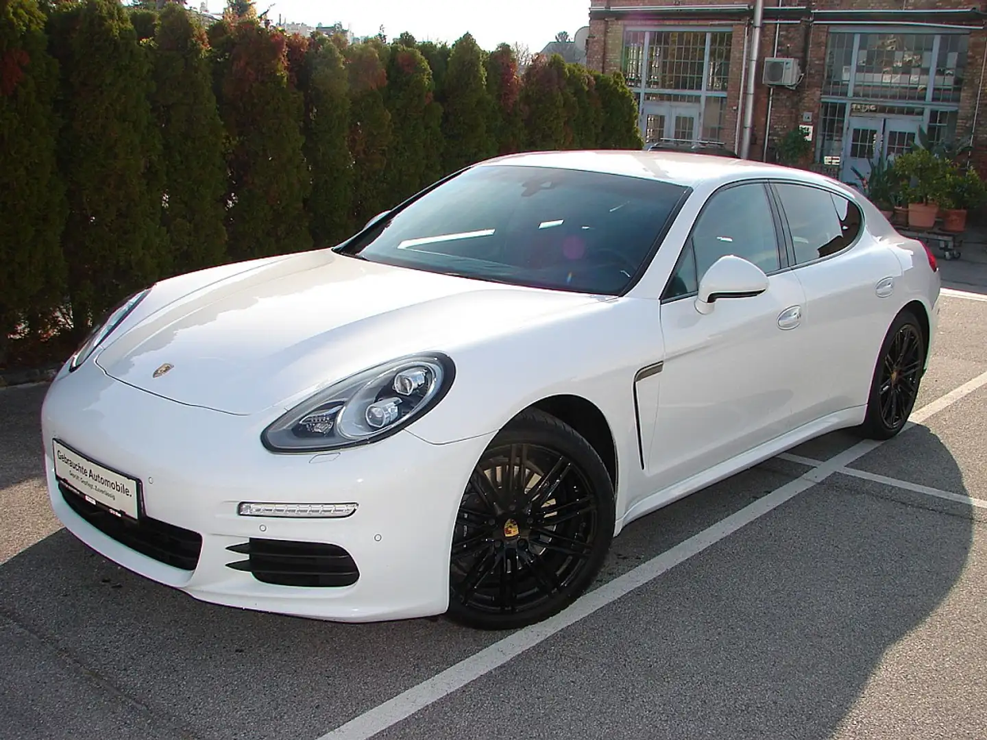 Porsche Panamera 3,0 Diesel Aut. Wit - 1