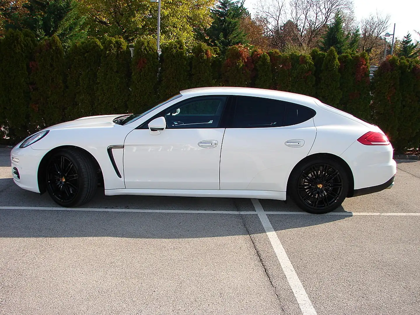 Porsche Panamera 3,0 Diesel Aut. Wit - 2