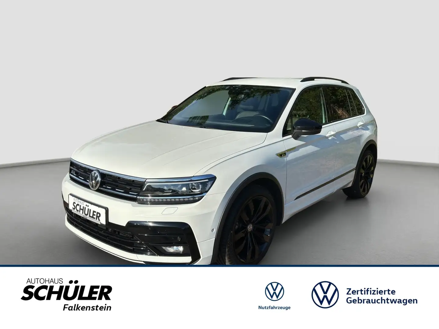 Volkswagen Tiguan 2.0TDI*2xR-LINE BLACK*4M*AHK*NAV*LED*RFK*LM20 Wit - 1