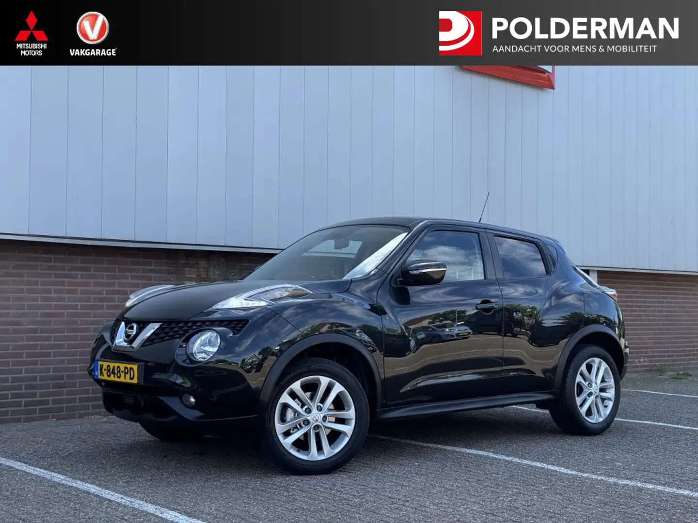 Nissan Juke Automaat 1.6 Connect Edition Schwarz - 1