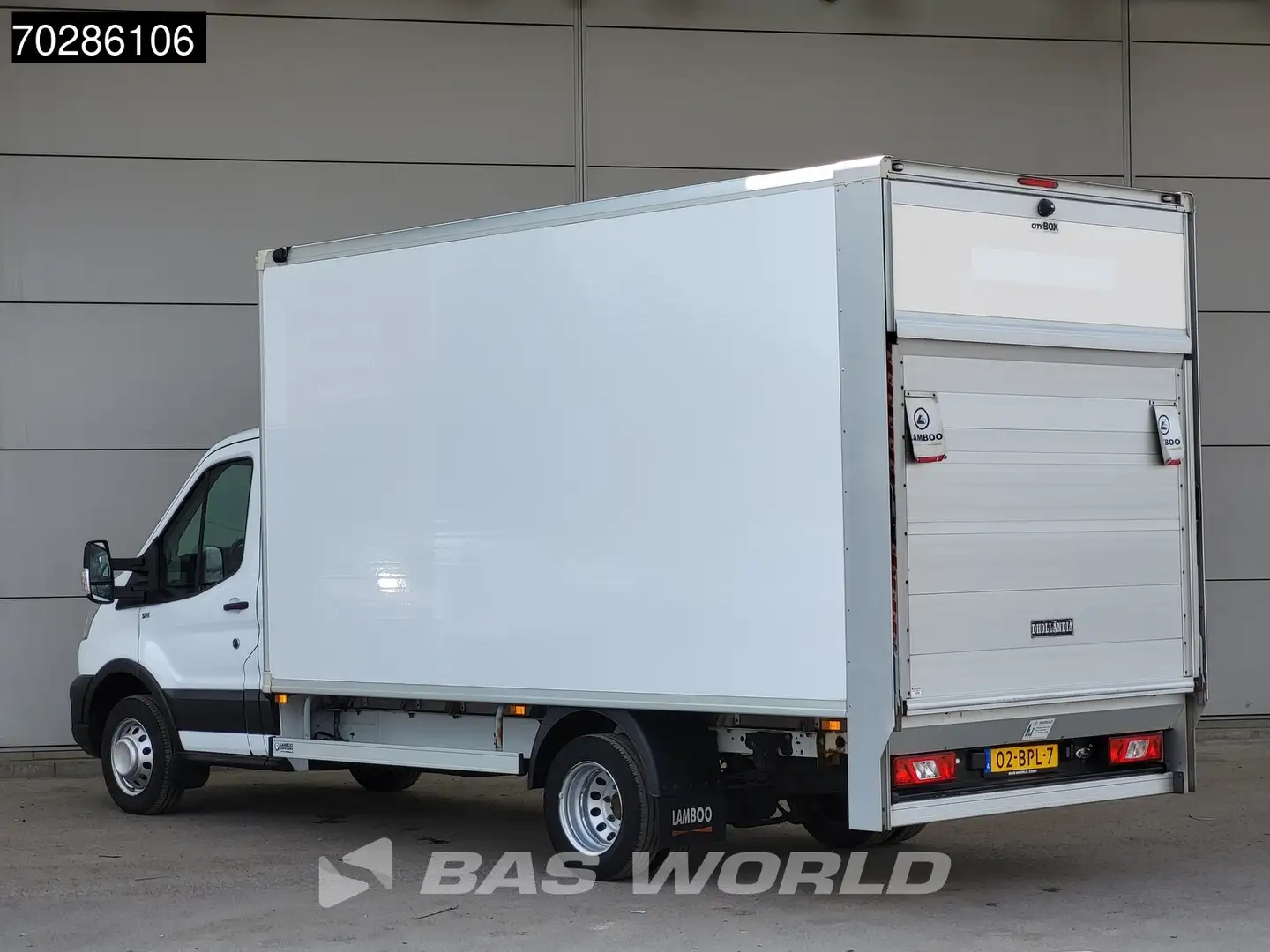 Ford Transit 170pk Laadklep Zijdeur Bakwagen 360camera Airco D' Wit - 2