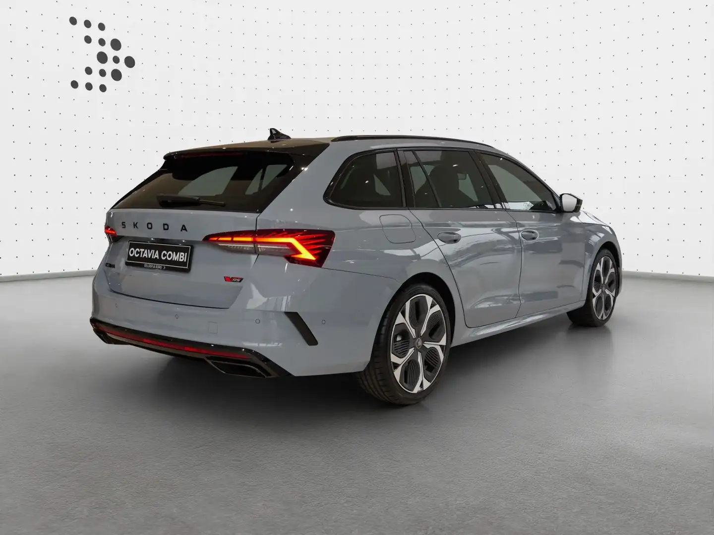 Skoda Octavia Combi RS 2.0 TSI DSG NAVI|HUD|AHK|ACC Grijs - 2