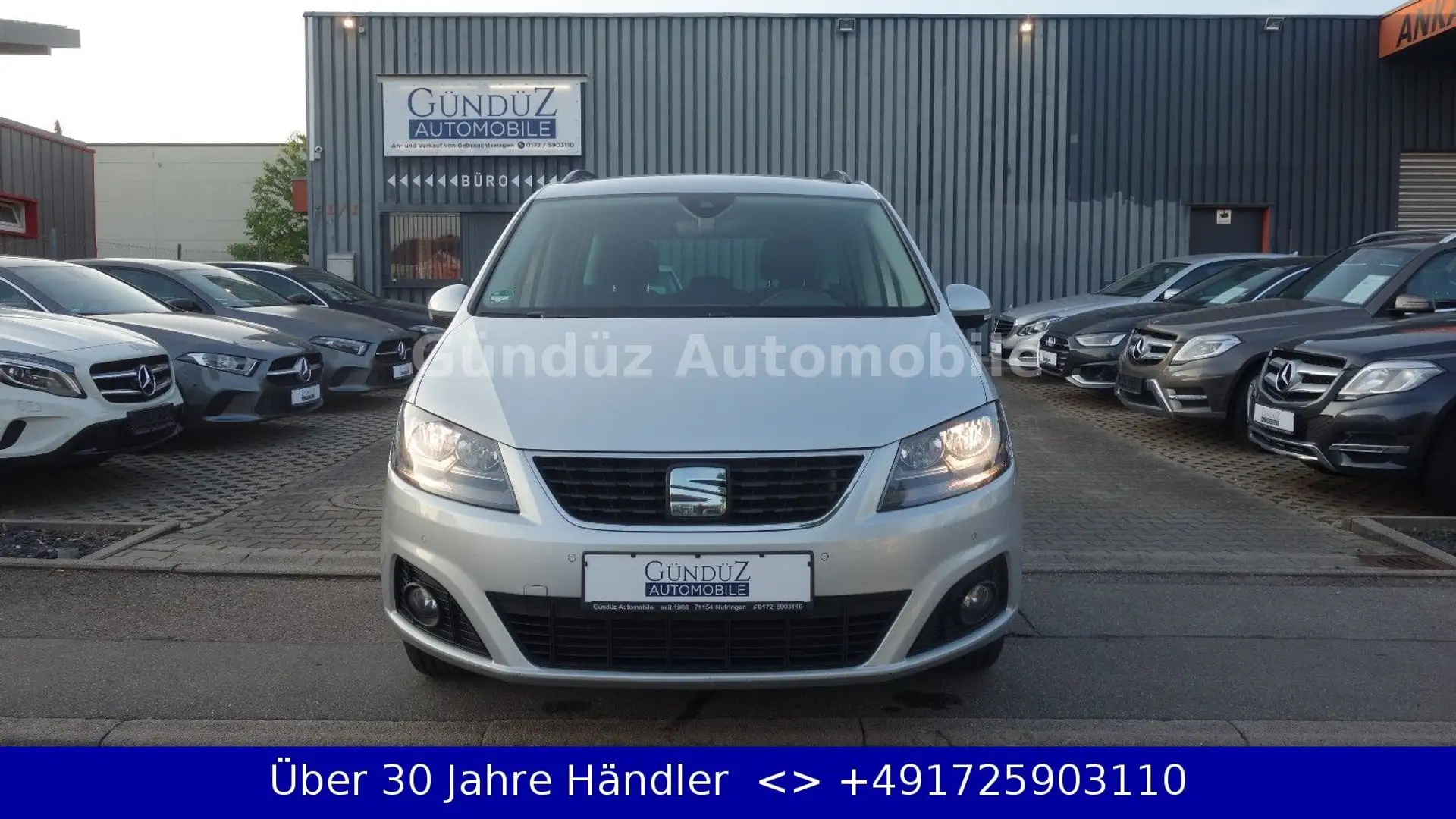 SEAT Alhambra 2.0 TDI S&S DSG Style*KAMERA*el.TÜRE*NA Silber - 2