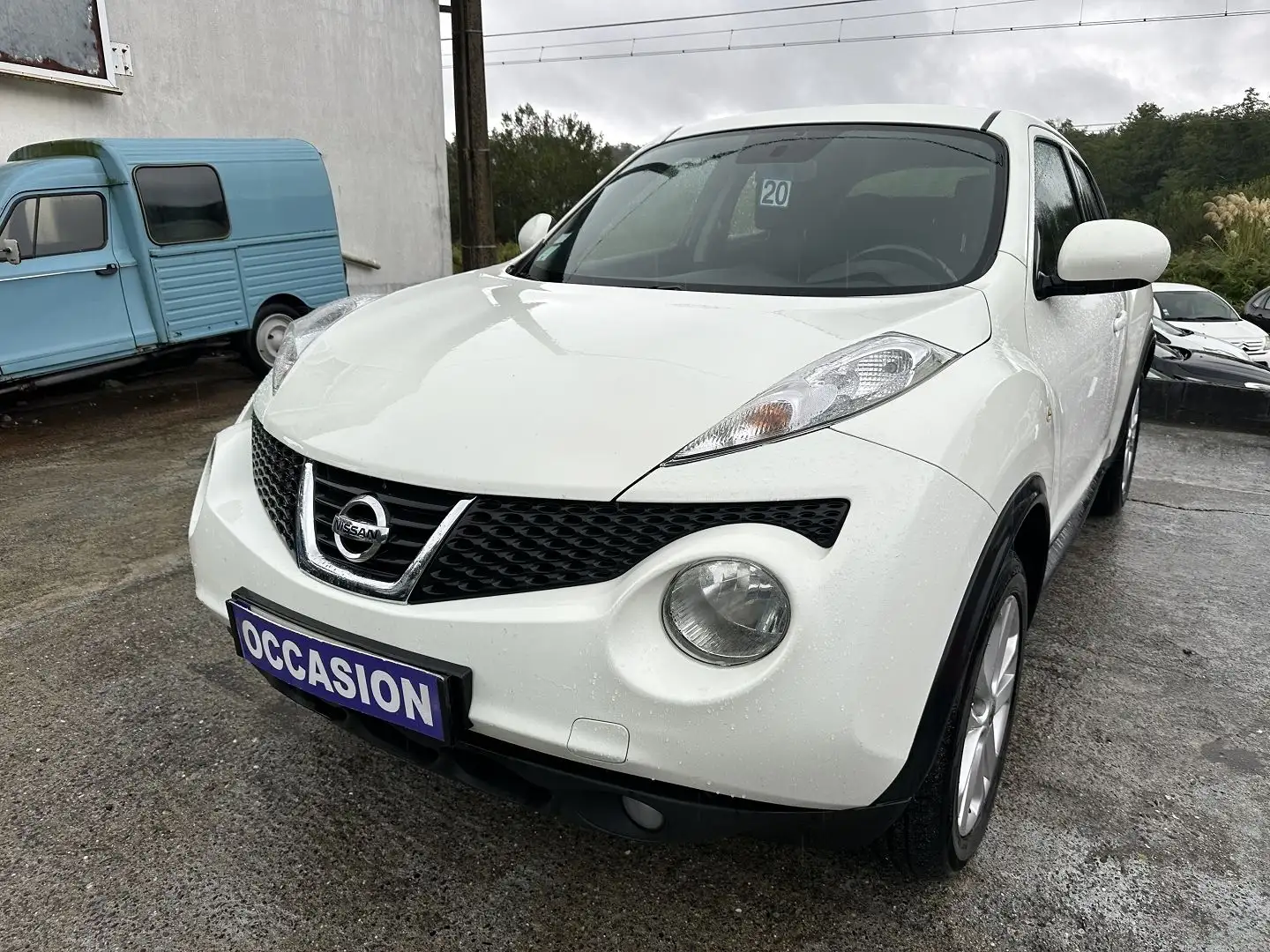 Nissan Juke 1.5 DCI 110CH FAP ACENTA Blanc - 2