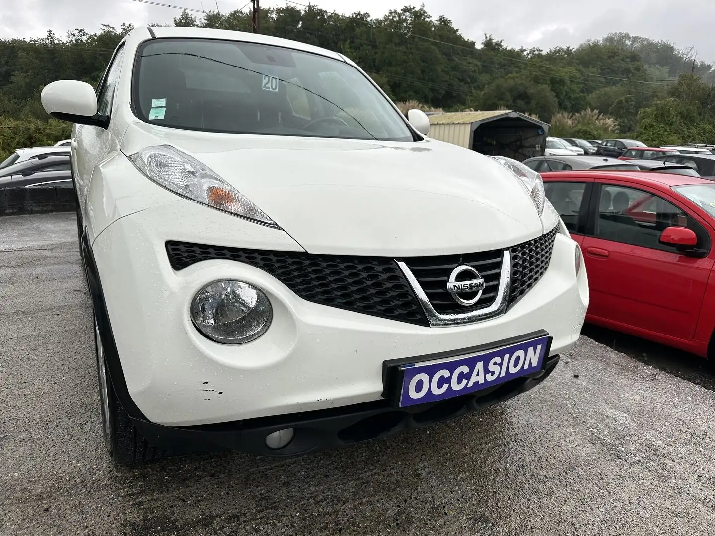 Nissan Juke 1.5 DCI 110CH FAP ACENTA Blanc - 1