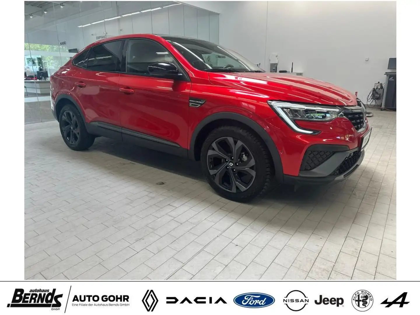 Renault Arkana TCe Mild Hybrid 160 EDC R.S. LINE NAVI KLIMA Red - 2