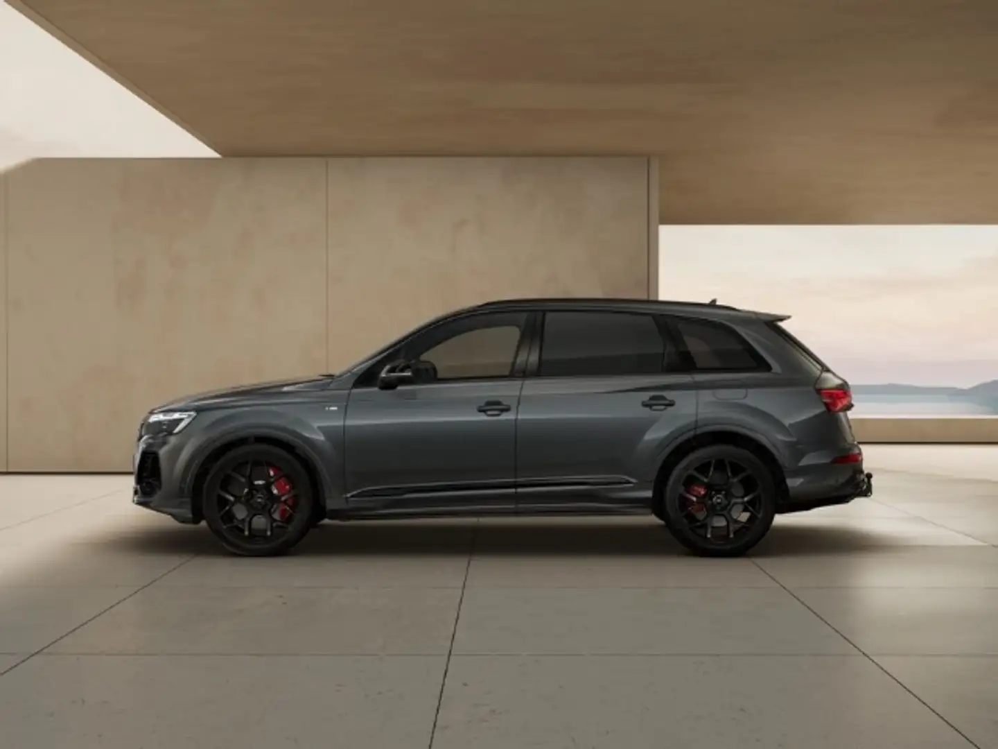 Audi Q7 SUV S line Business TFSI e AHK B&O PANO Gri - 2