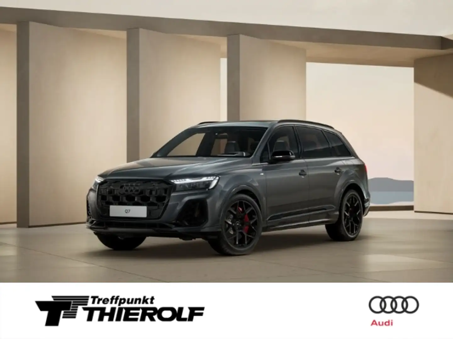 Audi Q7 SUV S line Business TFSI e AHK B&O PANO Gri - 1