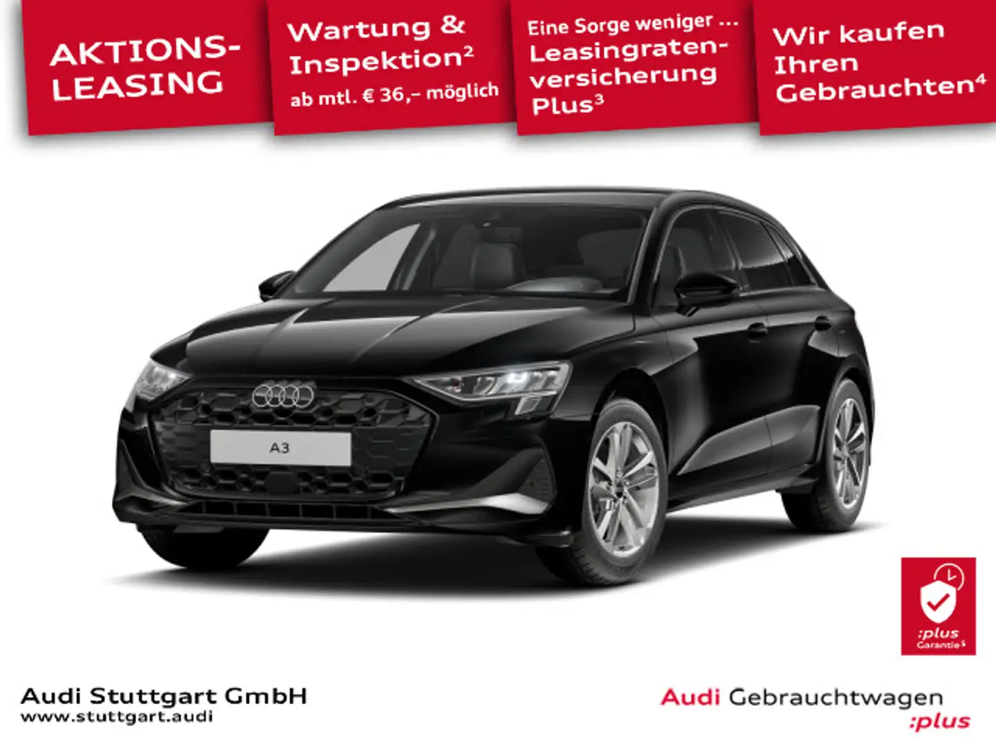 Audi A3 advanced 35 TFSI 6-Gang Schwarz - 1