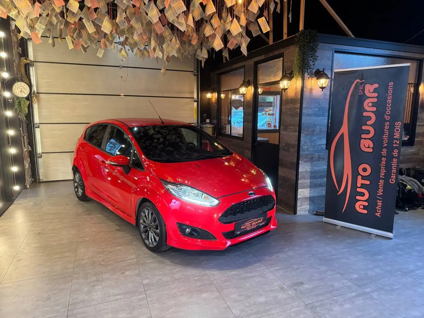 Ford Fiesta Fiesta 1.0 EcoBoost ST-Line **41000 KM / GPS ** Rouge - 1