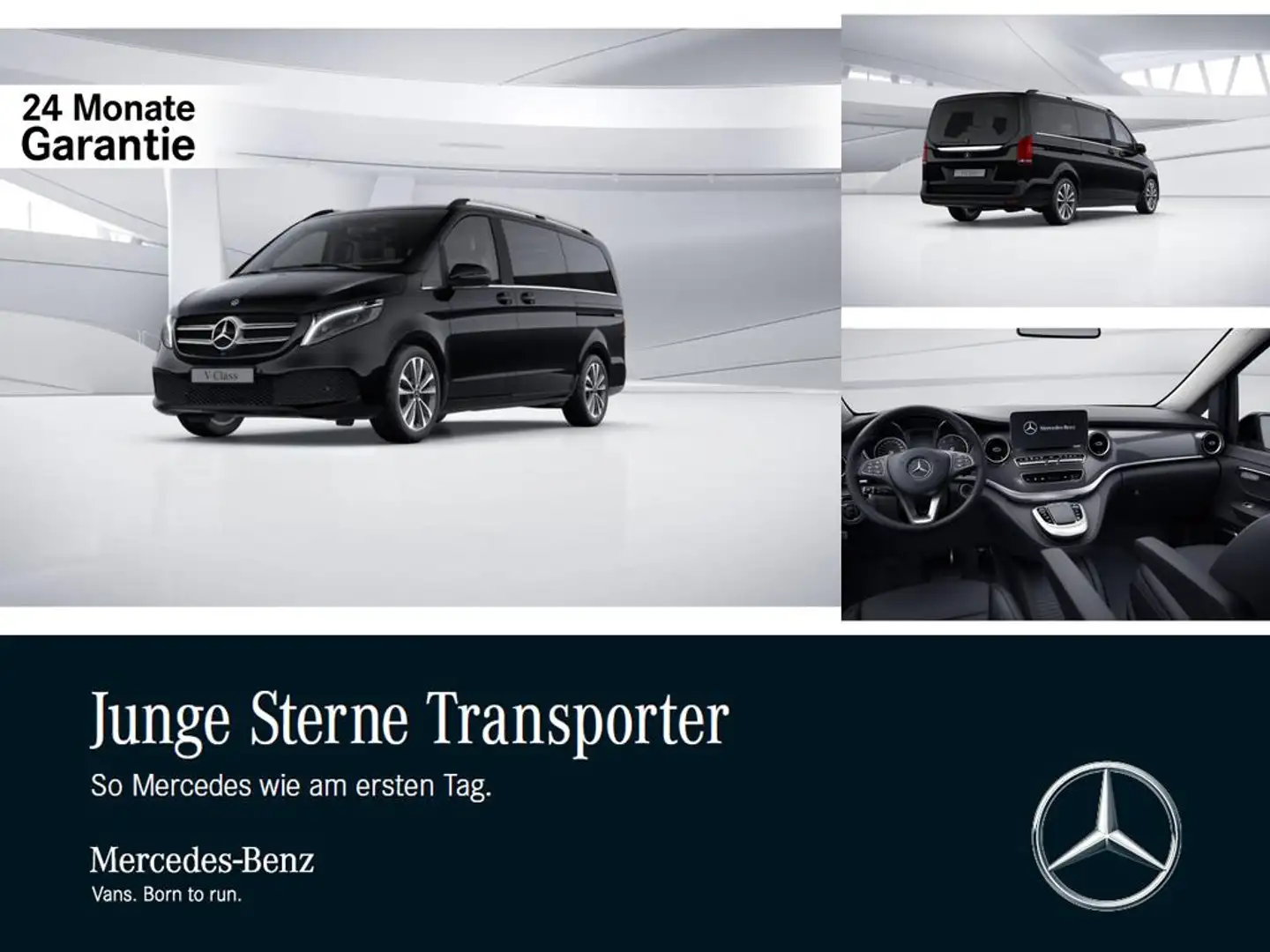 Mercedes-Benz V 250 d EDITION L Leder Schiebedach Avantgarde Negru - 1