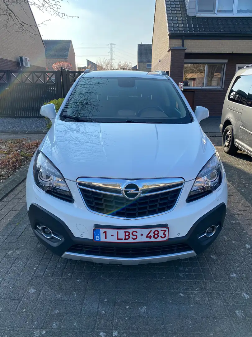 Opel Mokka Mokka 1.6 CDTI FULL OPTION Wit - 1