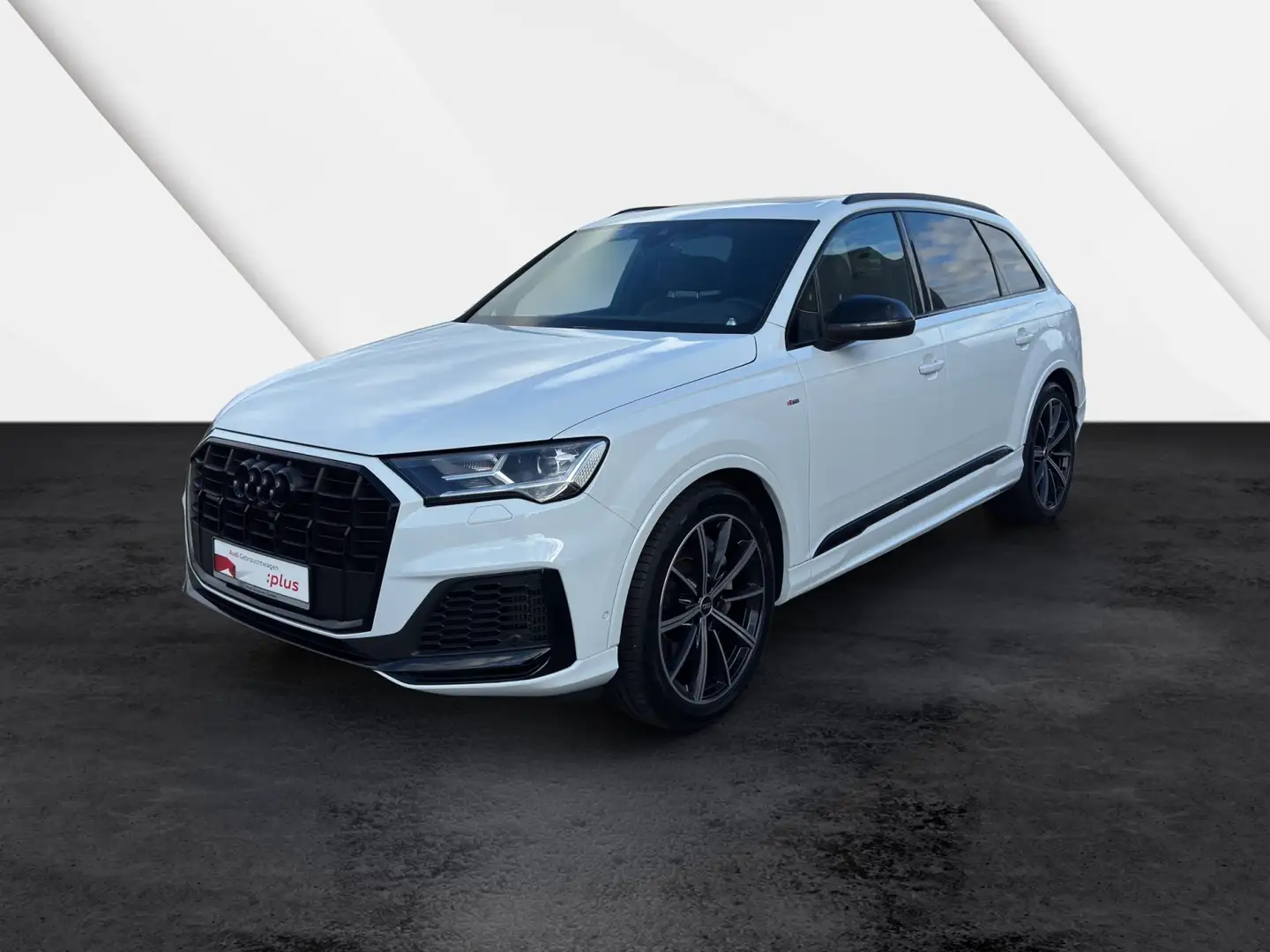 Audi Q7 55 TFSI e quattro S line Black Pano B&O Weiß - 2