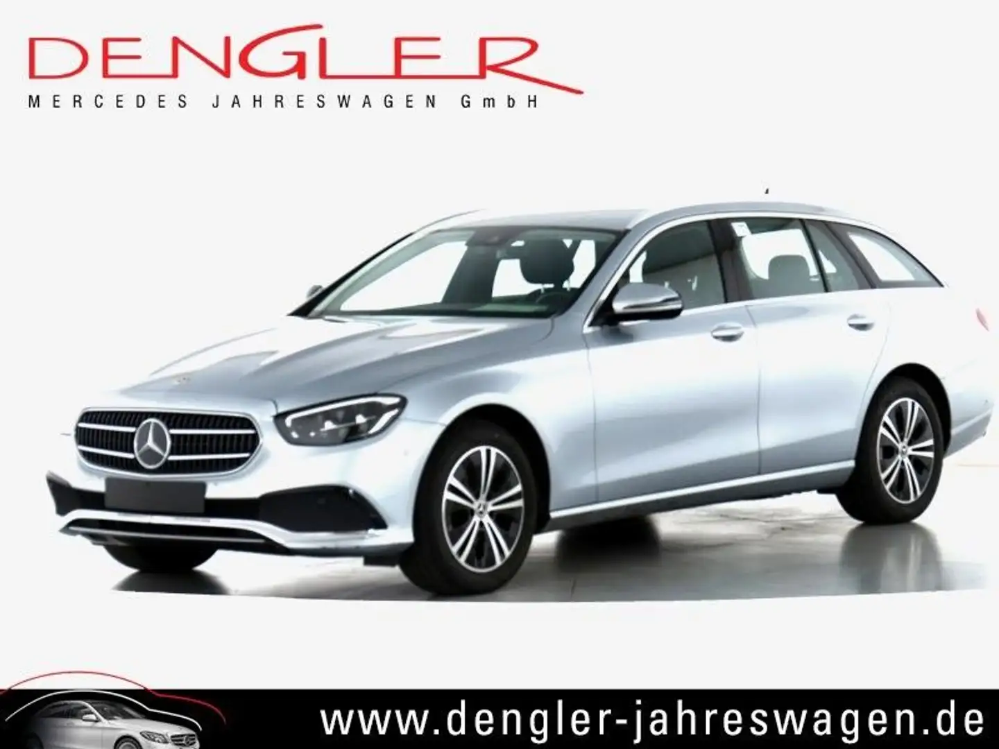 Mercedes-Benz E 220 T d MBUX HIGH-END*SPUR*KAMERA AVANTGARDE Silber - 1