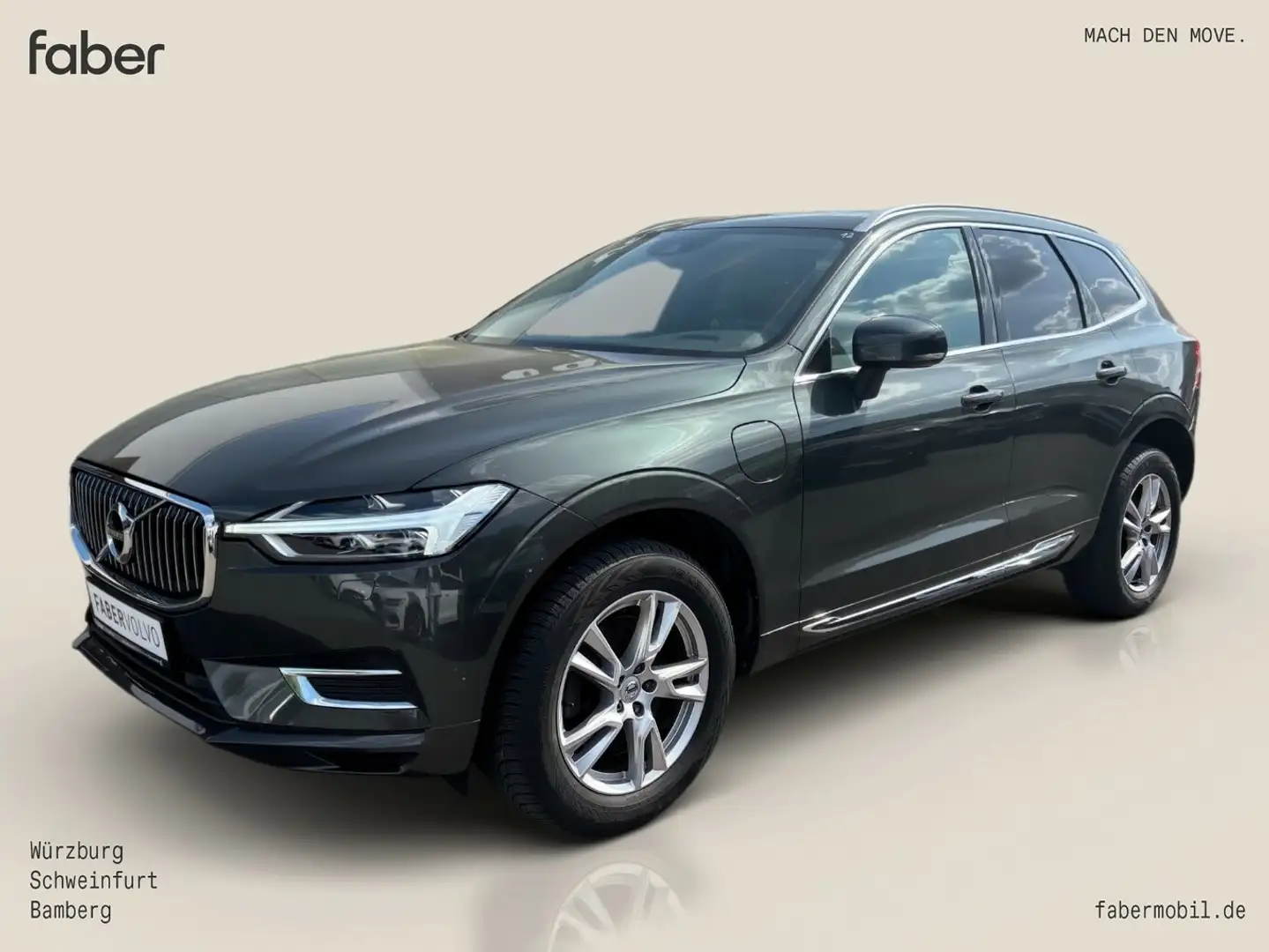 Volvo XC60 T8 AWD Inscription Gris - 1