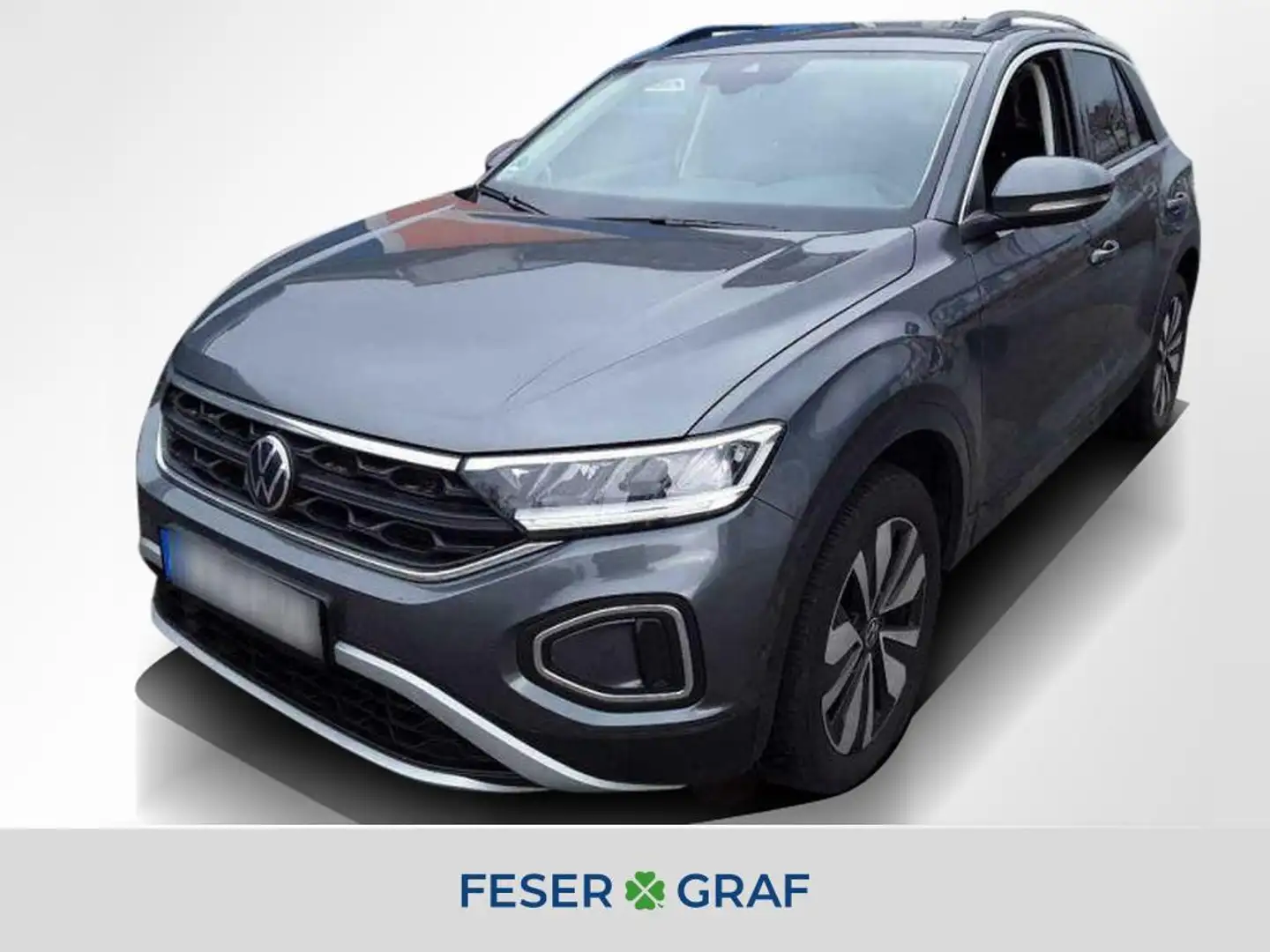 Volkswagen T-Roc MOVE 1.5 TSI APP LED SiHz ParkAssist DigiCockpit Gris - 1