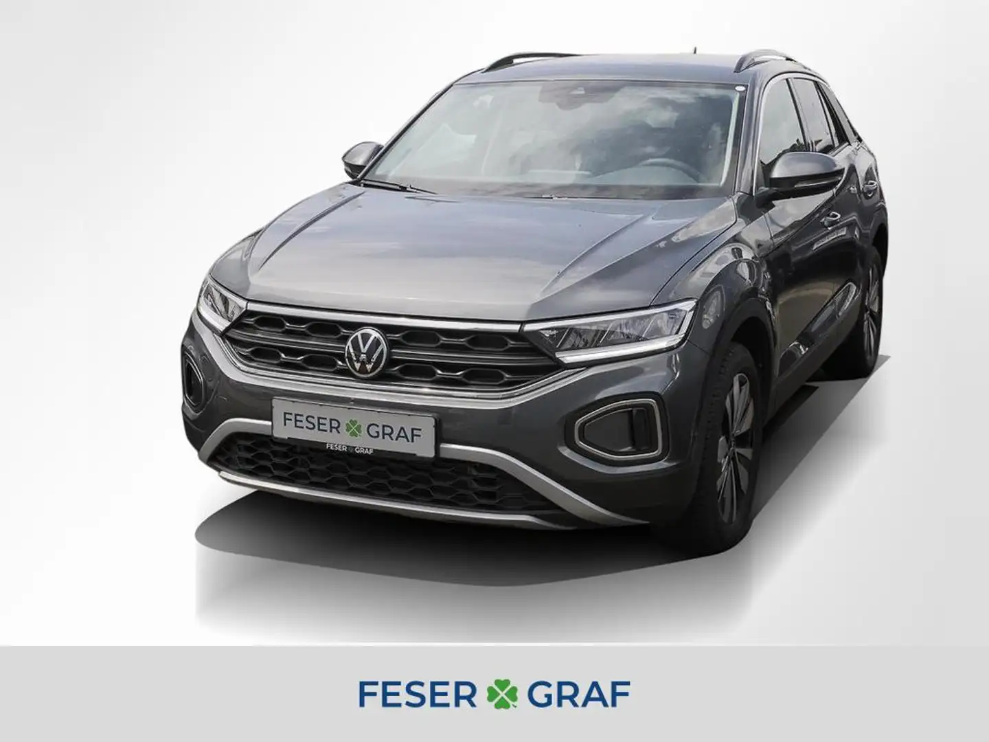 Volkswagen T-Roc MOVE 1.5 TSI APP LED SiHz ParkAssist DigiCockpit Grau - 1