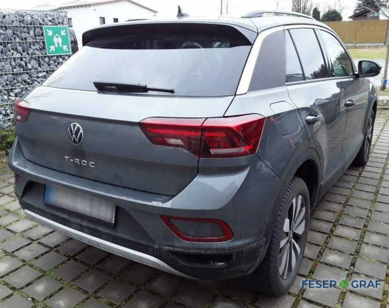 Volkswagen T-Roc MOVE 1.5 TSI APP LED SiHz ParkAssist DigiCockpit Gris - 2