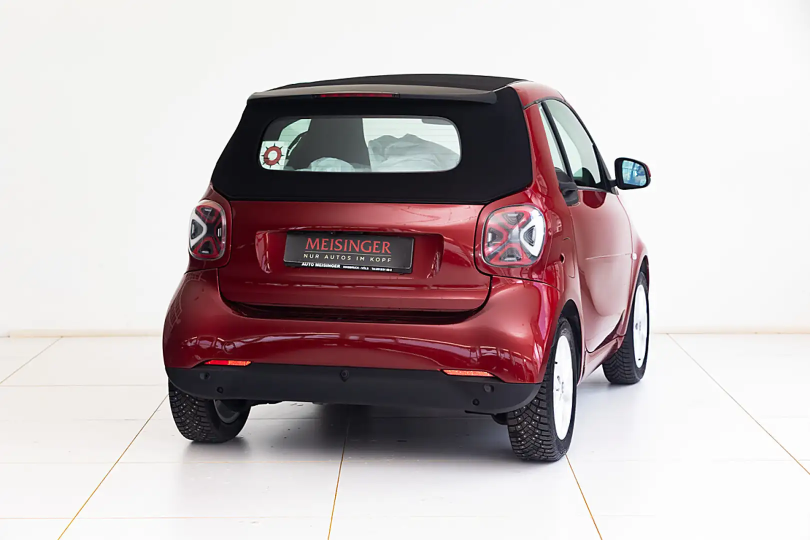 smart city-coupé/city-cabrio smart EQ fortwo cabrio 17,6kWh pulse Rot - 2