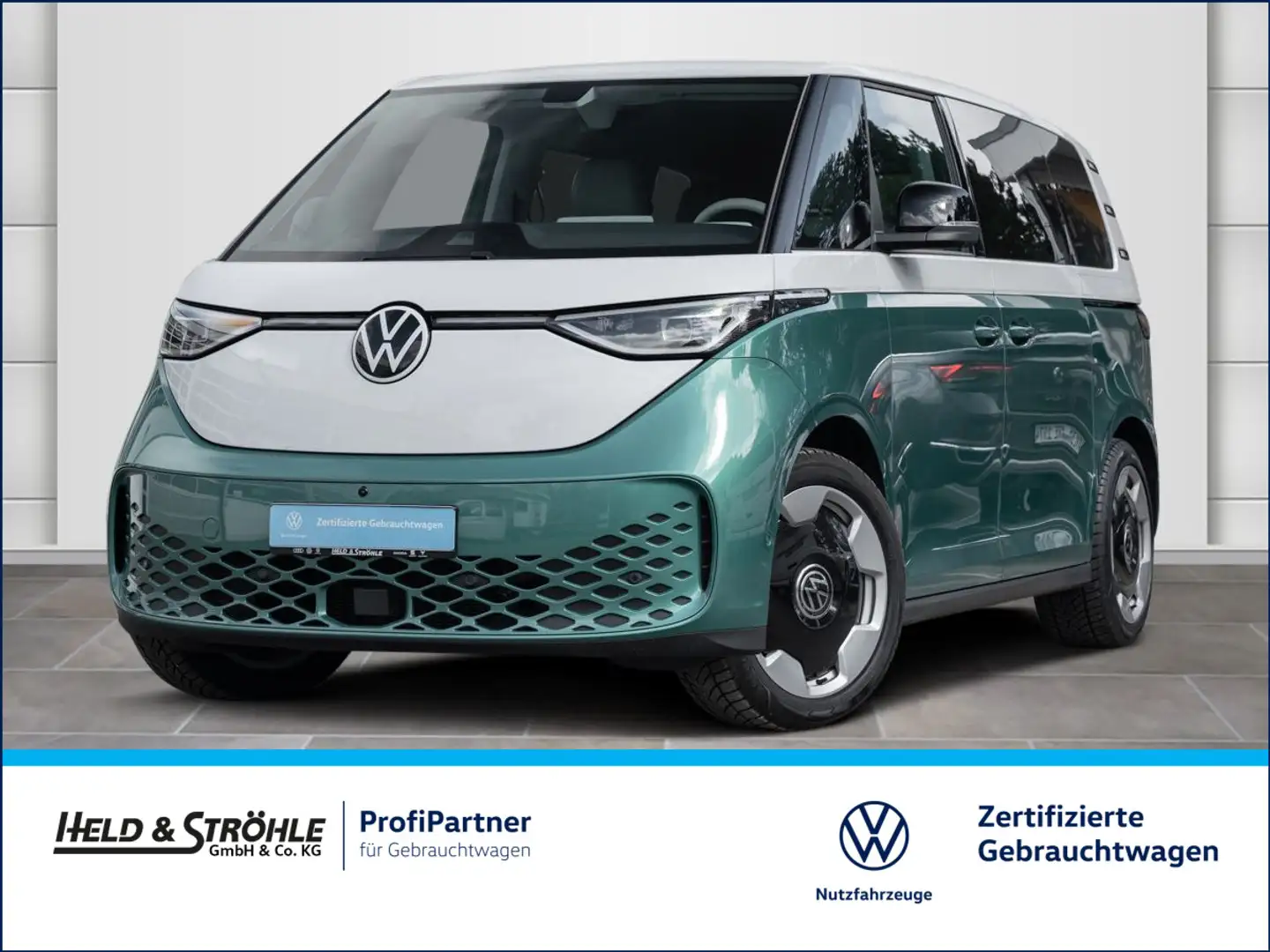 Volkswagen ID. Buzz ID.Buzz Pro 77 kWh 360°KAM IQ-LED NAVPRO Grün - 1