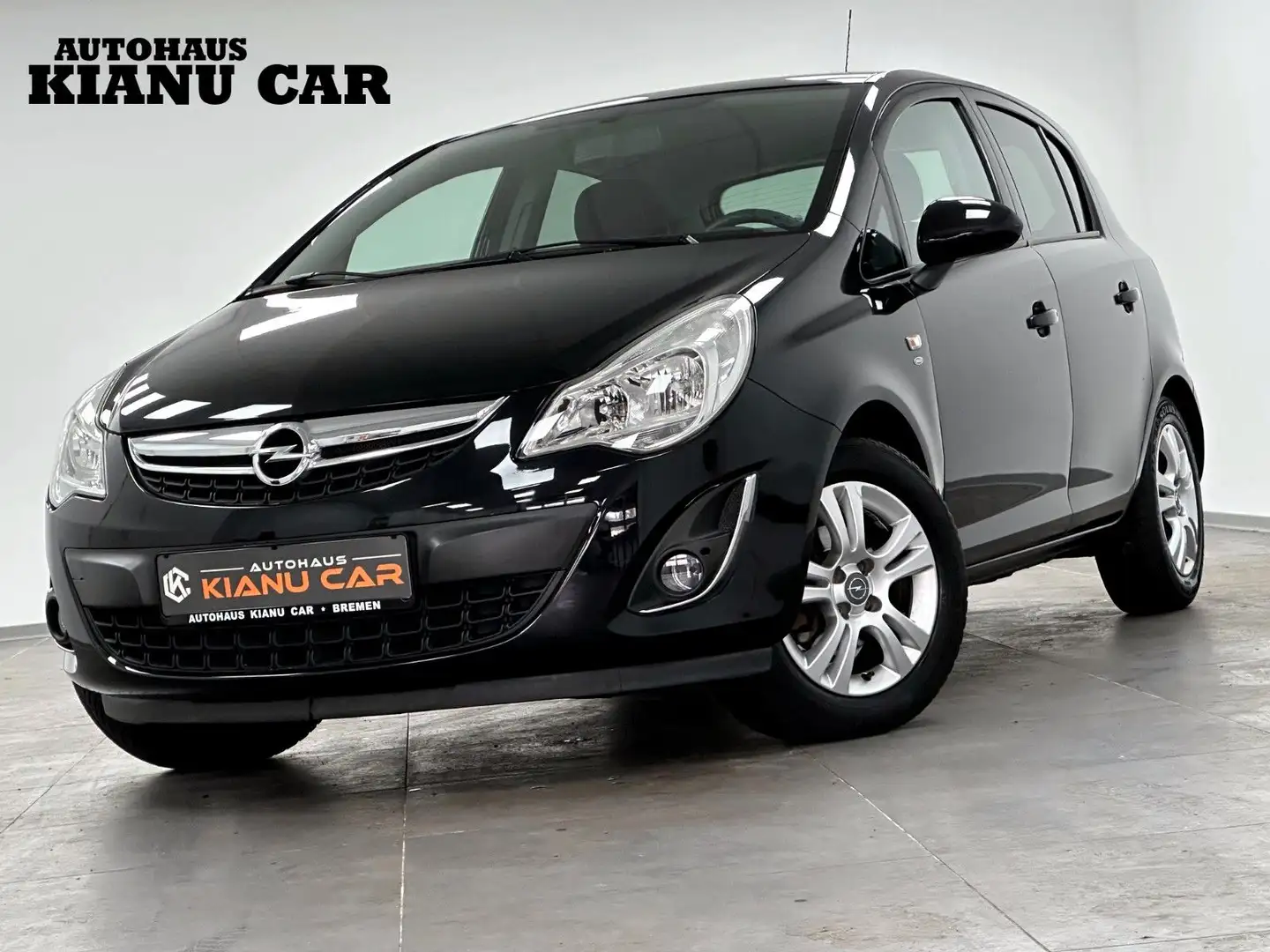Opel Corsa D Satellite.Servo.Klimaanlage.Allwetter Schwarz - 1