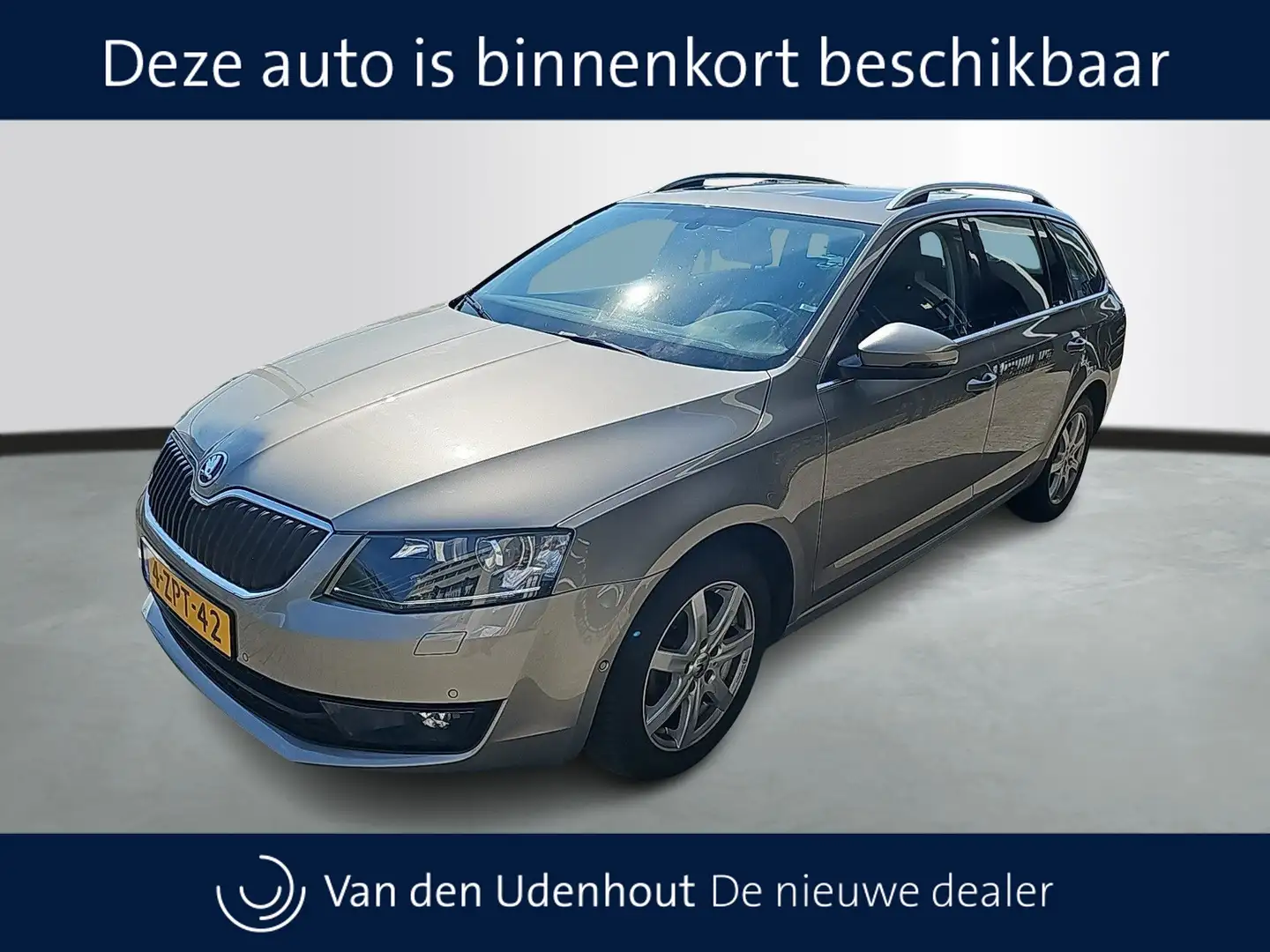 Skoda Octavia Combi 1.4 TSI 140pk Automaat Elegance Businessline Gris - 1