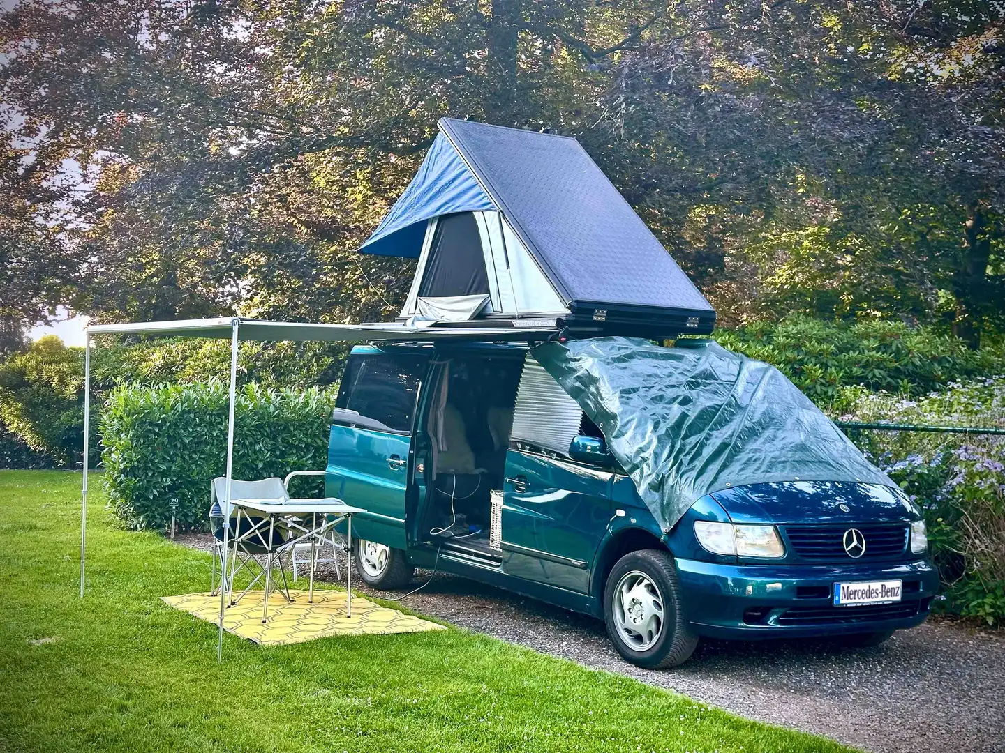 Mercedes-Benz V 220 V-Klasse CDI Ambiente Blau - 1