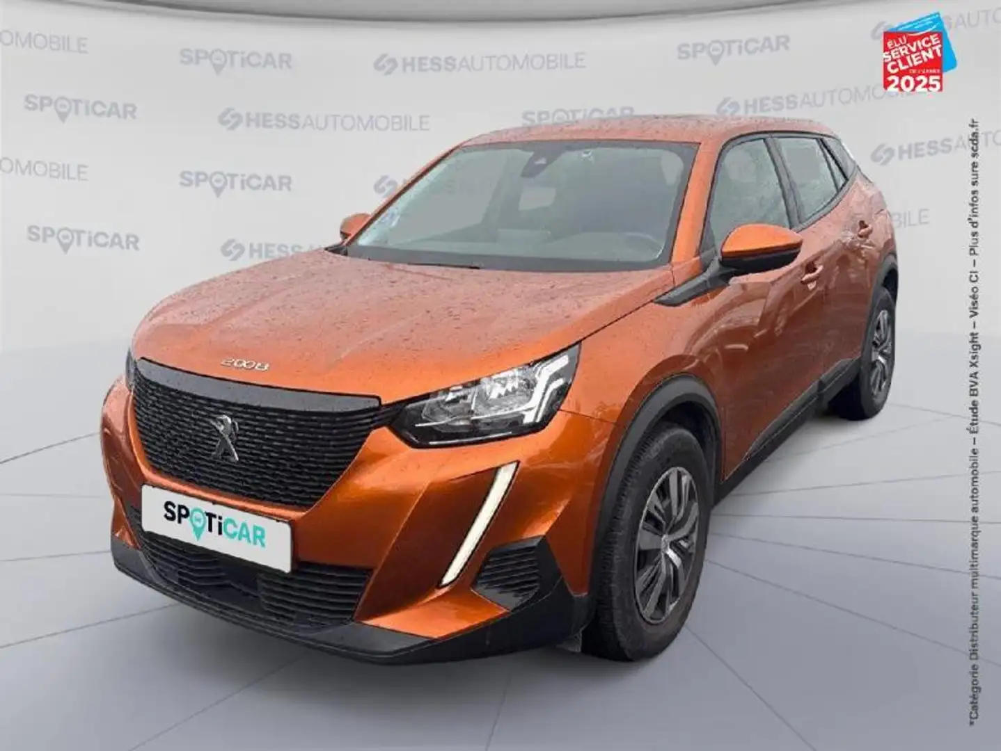 Peugeot 2008 1.2 PureTech 100ch S\u0026S Active Orange - 1