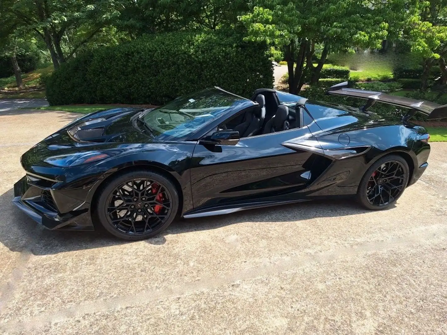 Corvette ZR1 ZR1 Cabrio 3LT ZULASSUNGSFERTIG 2026 Schwarz - 1