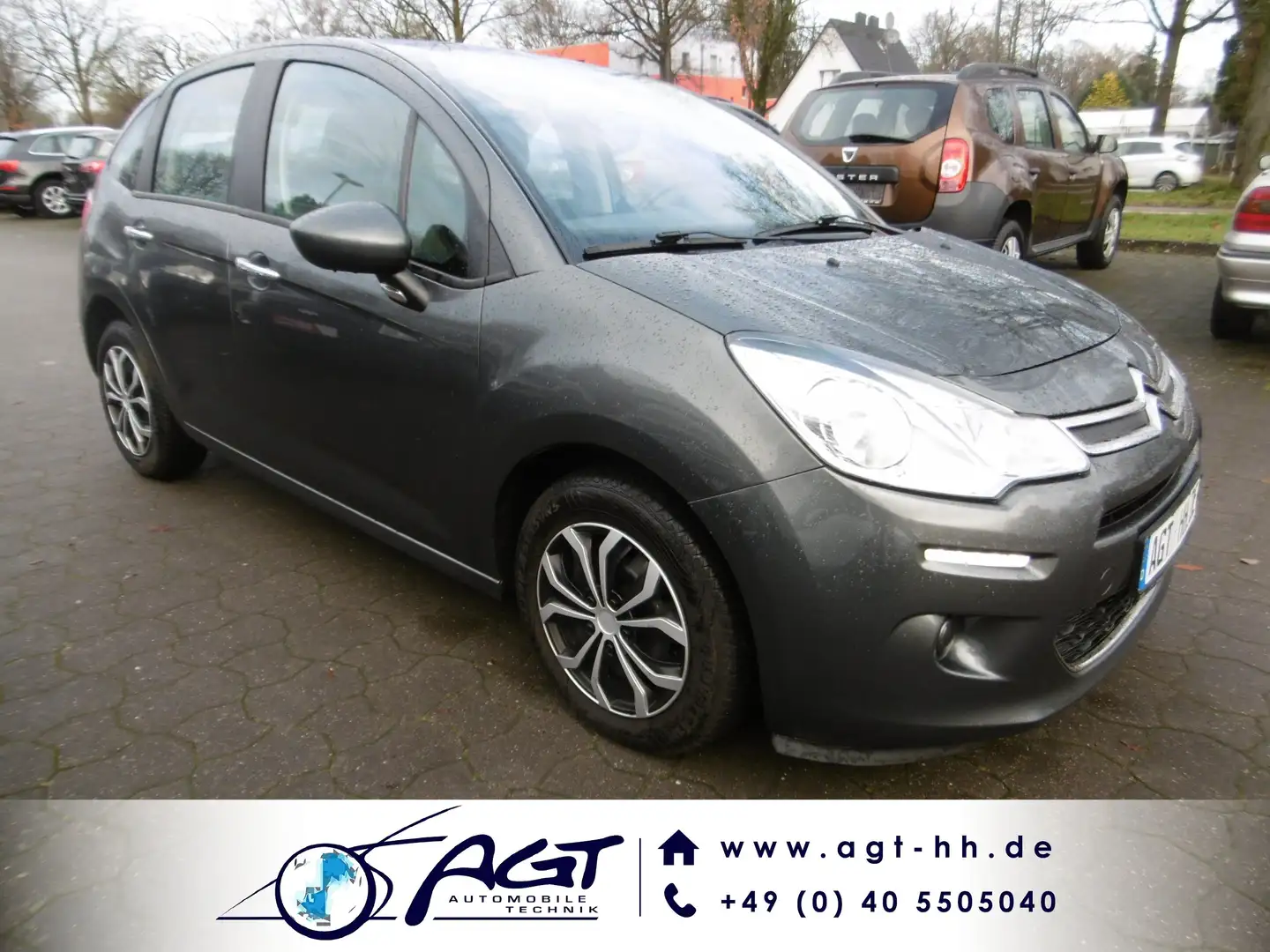 Citroen C3 1.4 HDi70 Tendance Klima Tempomat Allwetter Grau - 1
