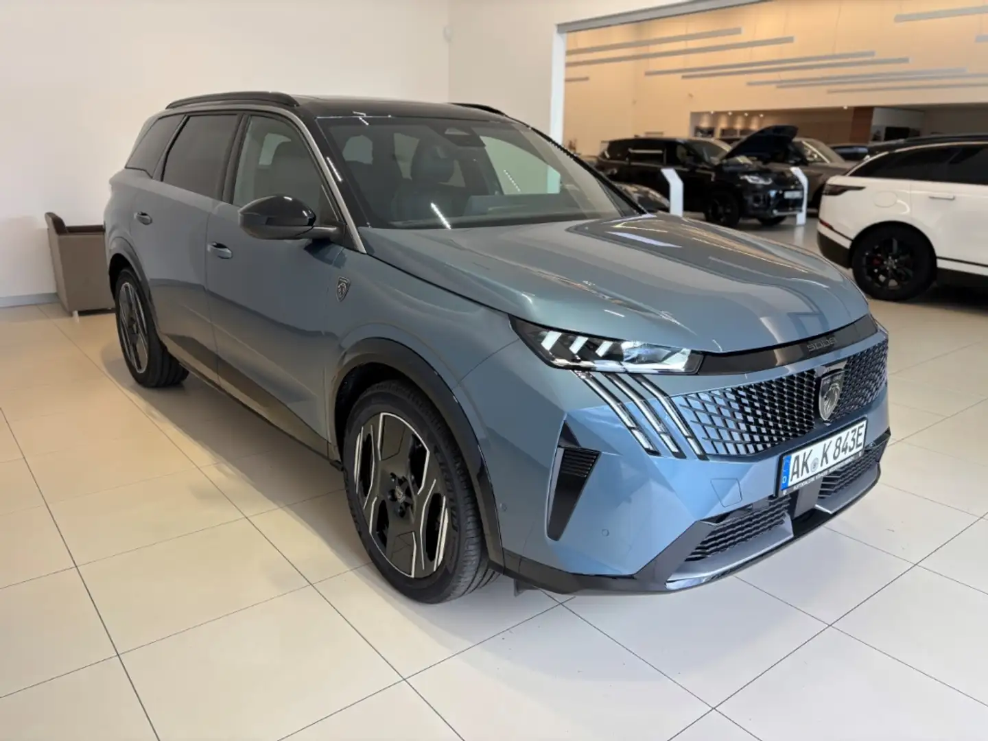 Peugeot 5008 Neuer GT Elektromotor NAVI SITZHZG PANORAMA Blau - 2