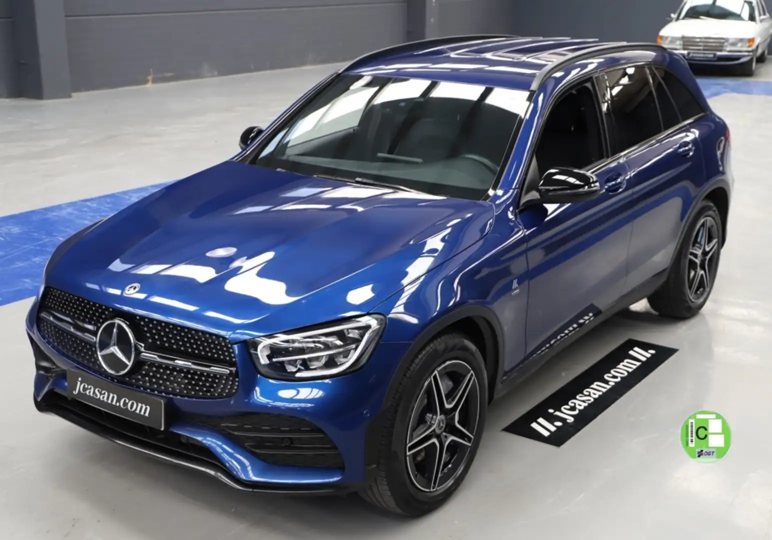 Mercedes-Benz GLC 200 200d 4Matic 9G-Tronic Azul - 1