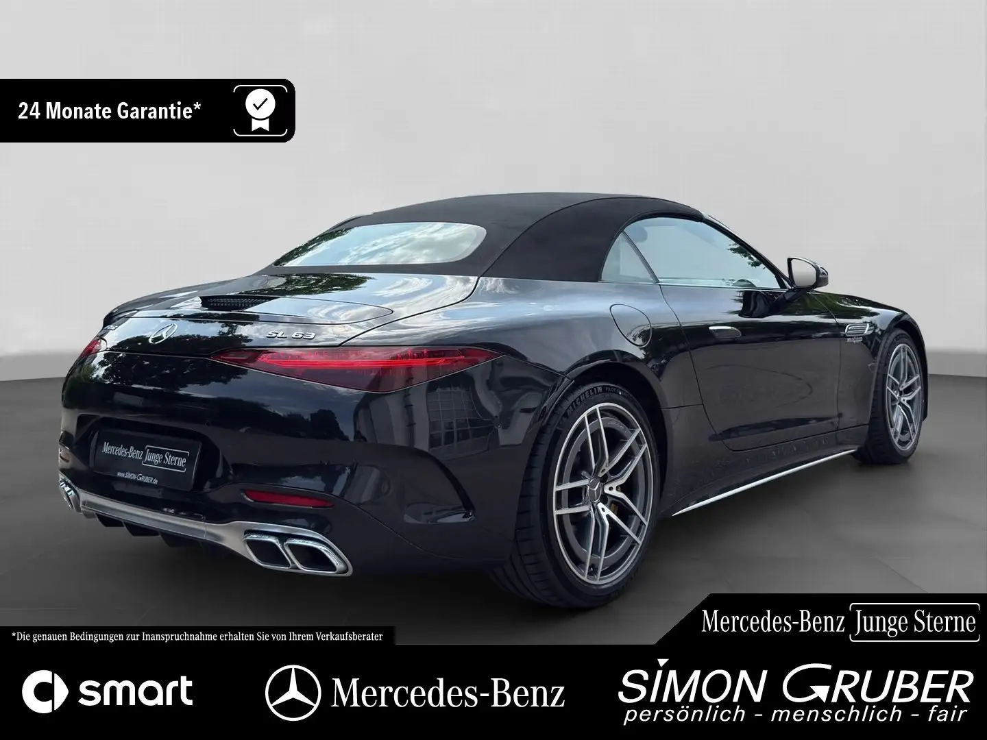 Mercedes-Benz SL 63 AMG SL 63 4M+ AMG Sitzklima Massage HUD Burm Fahrass Noir - 2