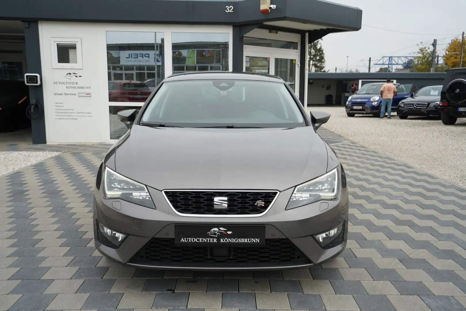 SEAT Leon FR Lim.2.0TDI*ACC*Navi*SHZ*Scheckheft*8Fach Gris - 2