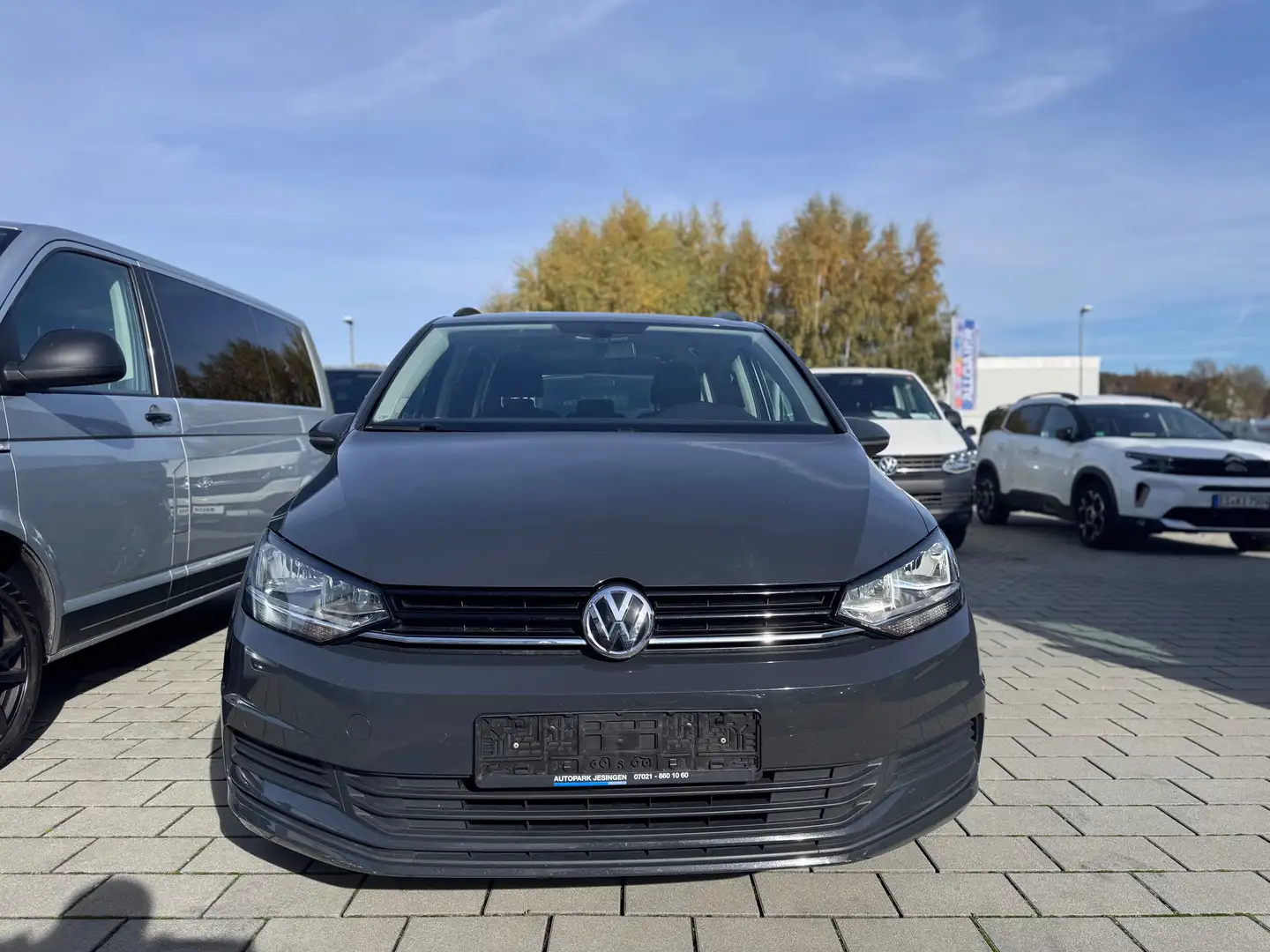Volkswagen Touran 7-Sitzer/Climatronic/PDC/GRA Grijs - 2